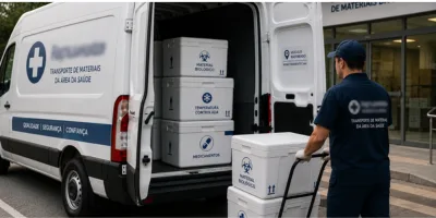 Transportadora de produtos para saúde
